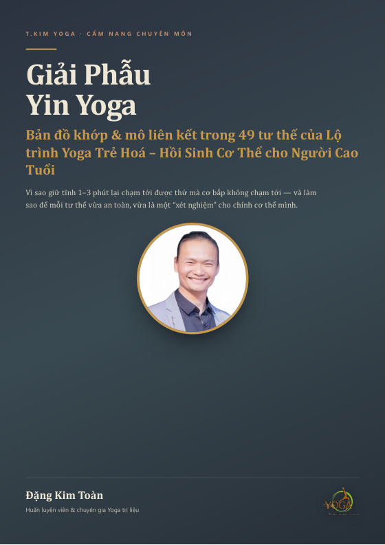 Bìa sách Giải Phẫu Yin Yoga
