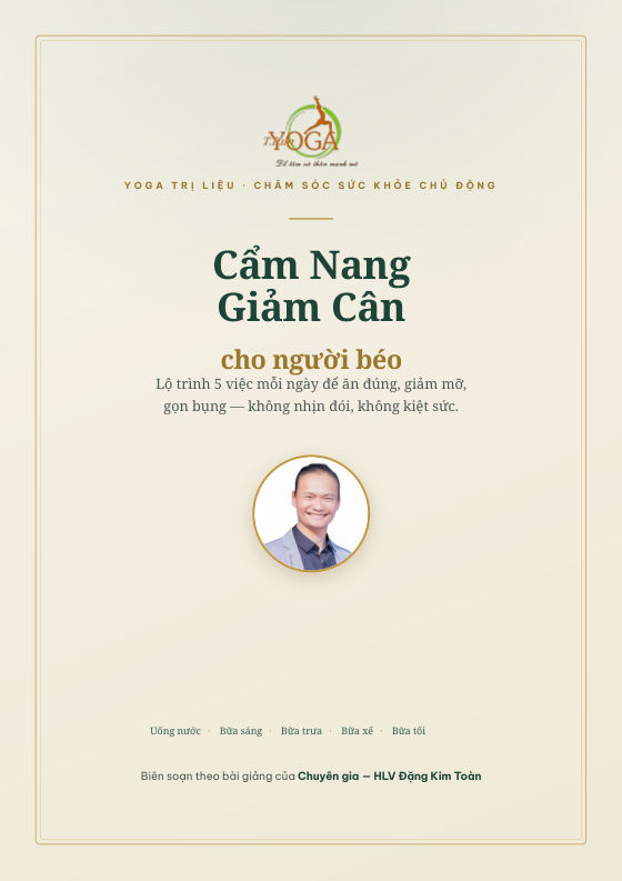 Bìa sách Cẩm nang Giảm Cân Cho Người Béo