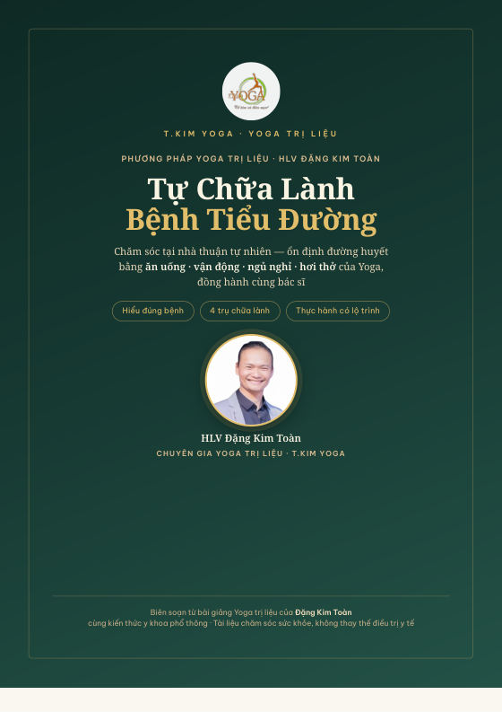 Bìa sách Tự Chữa Lành Bệnh Tiểu Đường Tại Nhà